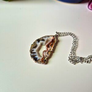 Upcycled Agate Necklace